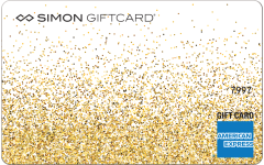 Simon Amex Gold Sparkle Gift Card